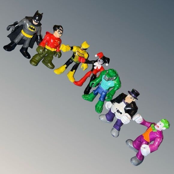 Fisher Price Imaginext DC Super Friends Batman Gotham City Police Dept Set - Picture 7 of 10